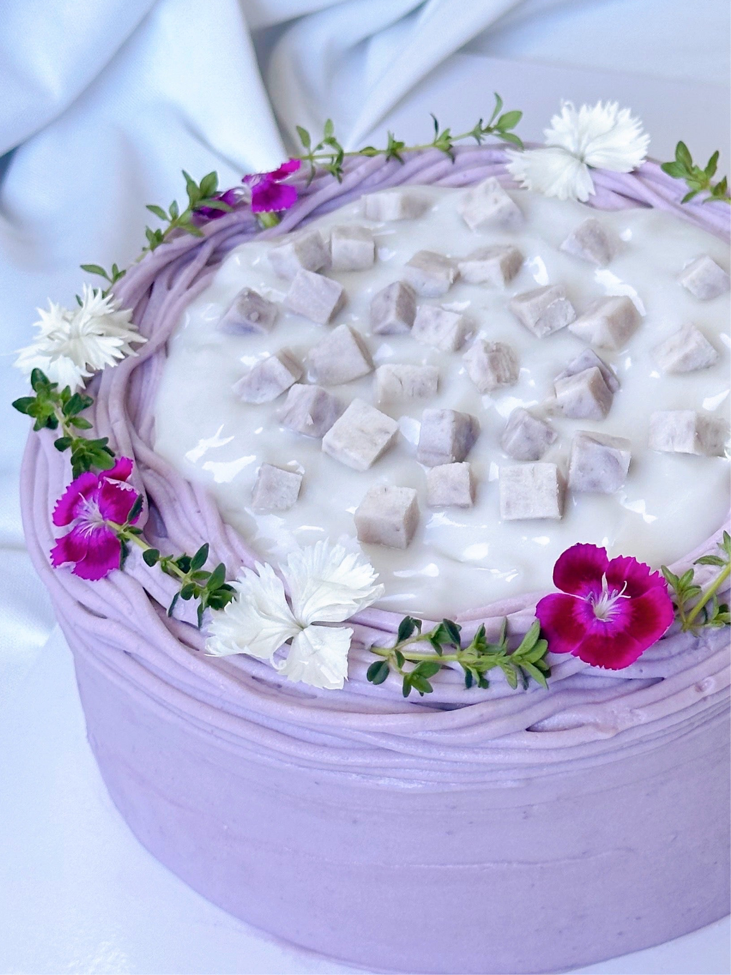 Taro cake