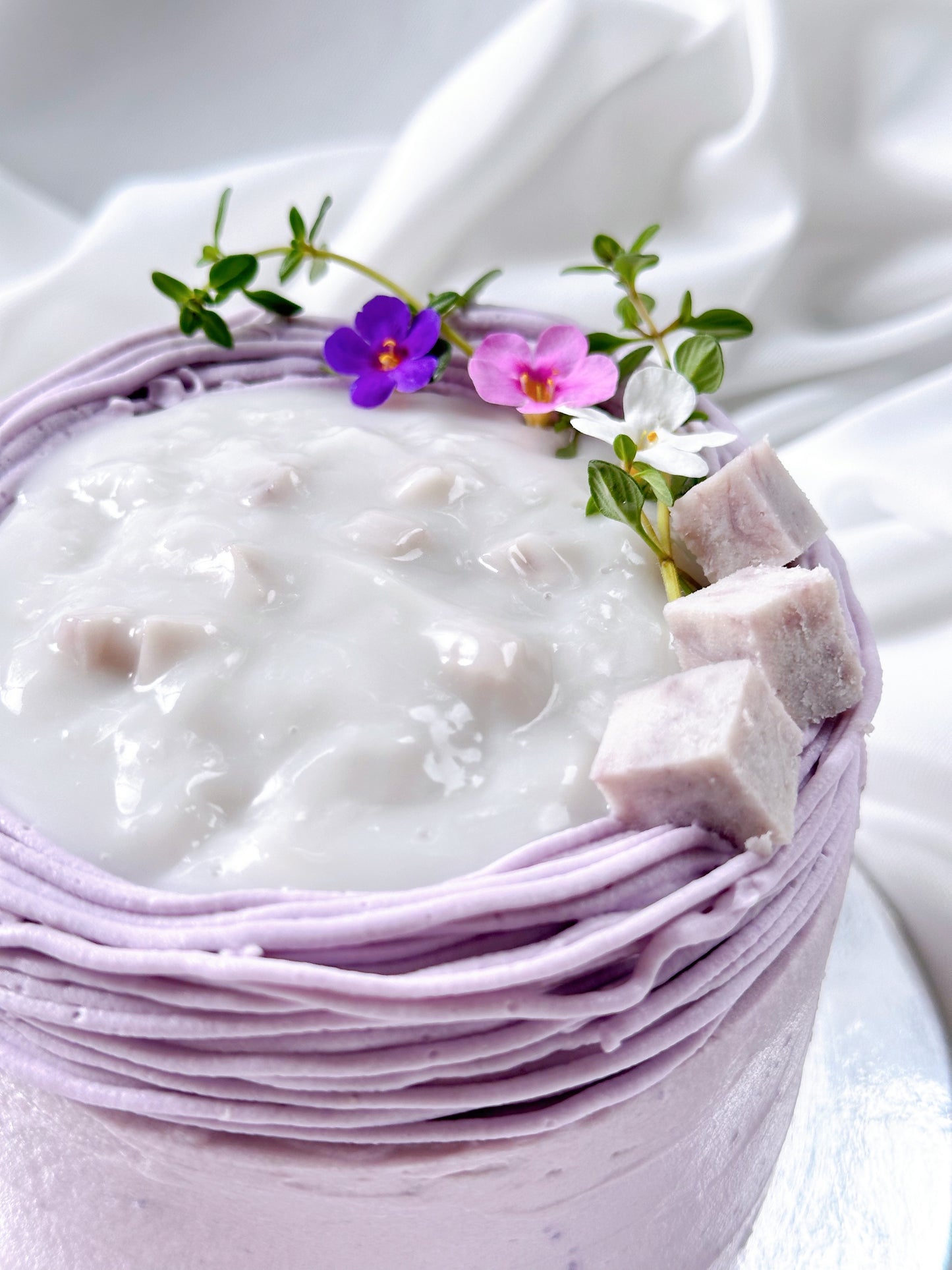 Taro cake