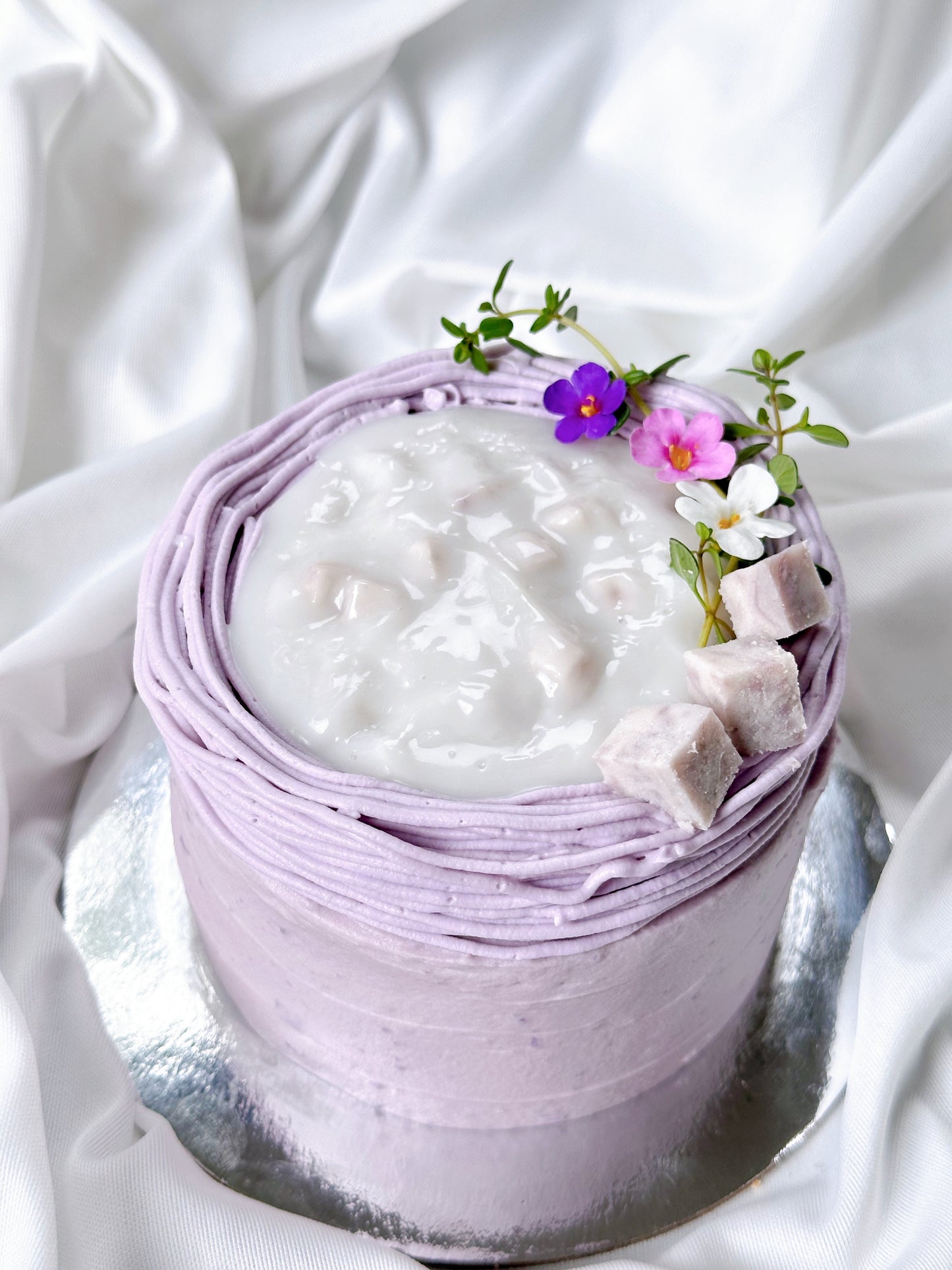 Taro cake