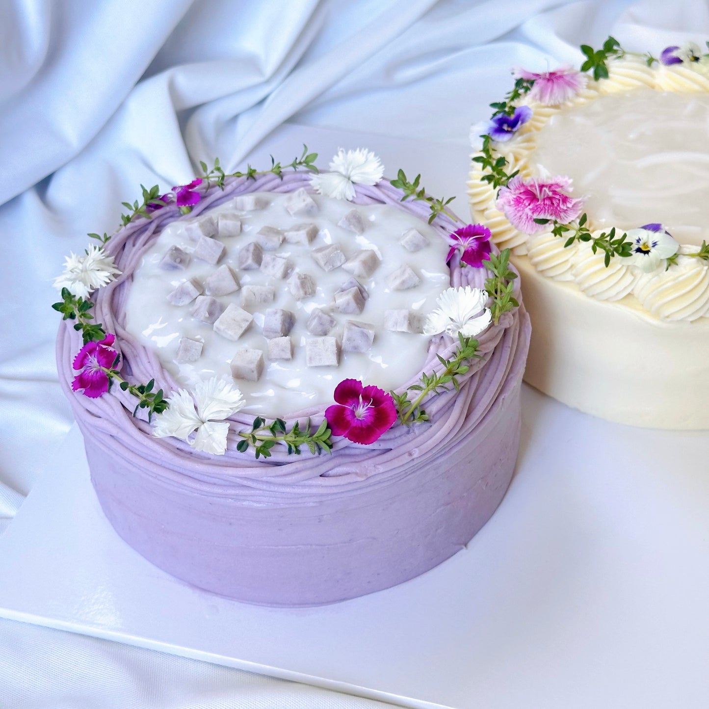 Taro cake
